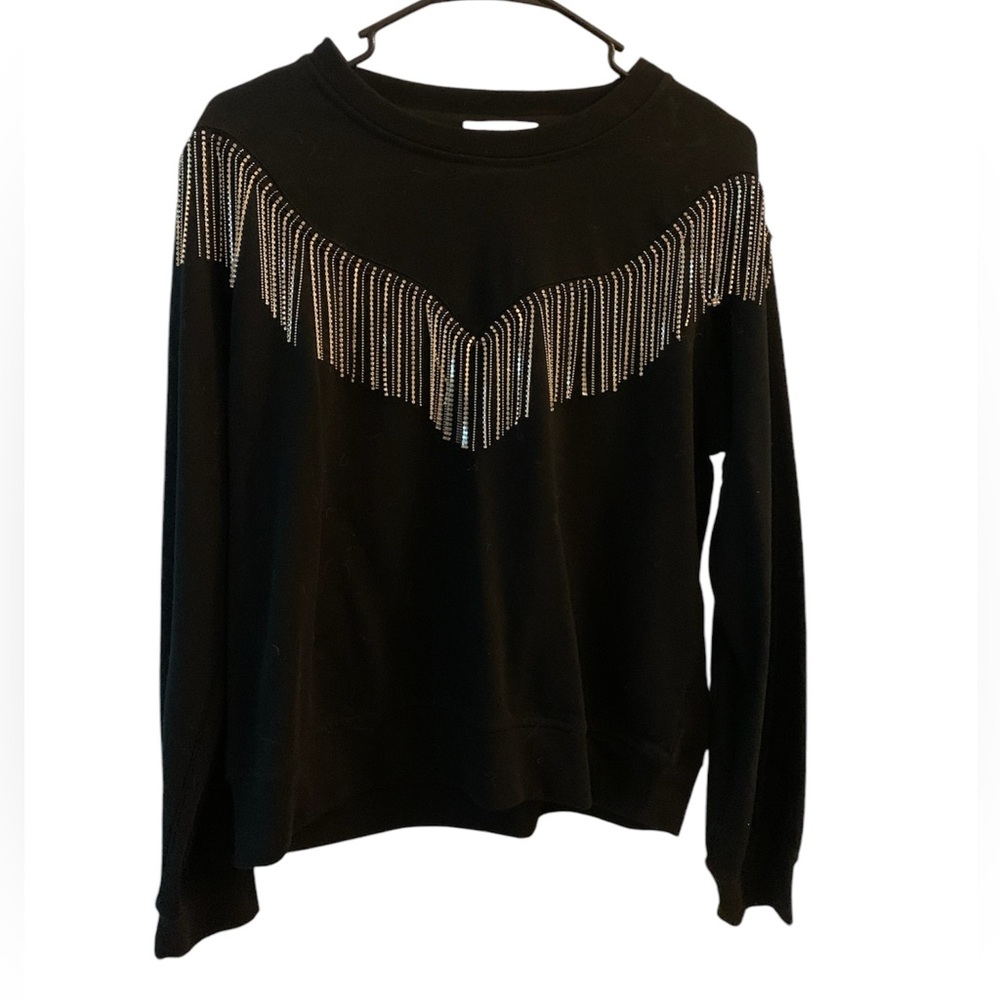 New York & Company (Gilli) Rhinestone black sweatshirt